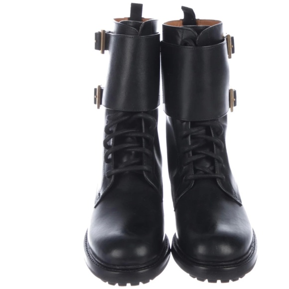 Tory Burch Combat Boots - Picture 1 of 9